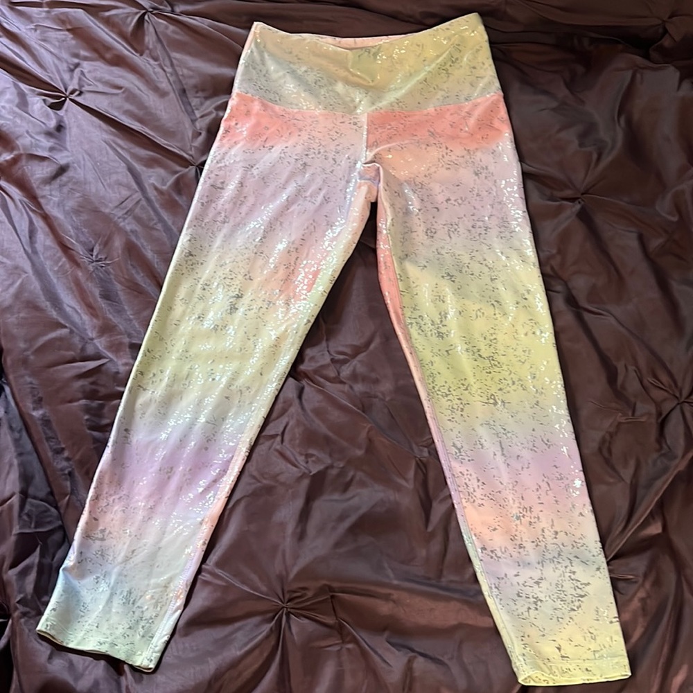 Sparky pastel rainbow leggings
